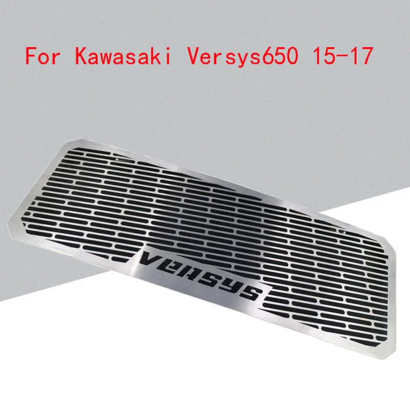 

For Kawasaki Versys650 15-17 Motorcycle Accessories Modified Stainless Steel Water Tank Net Protective Cover Radiator Protection