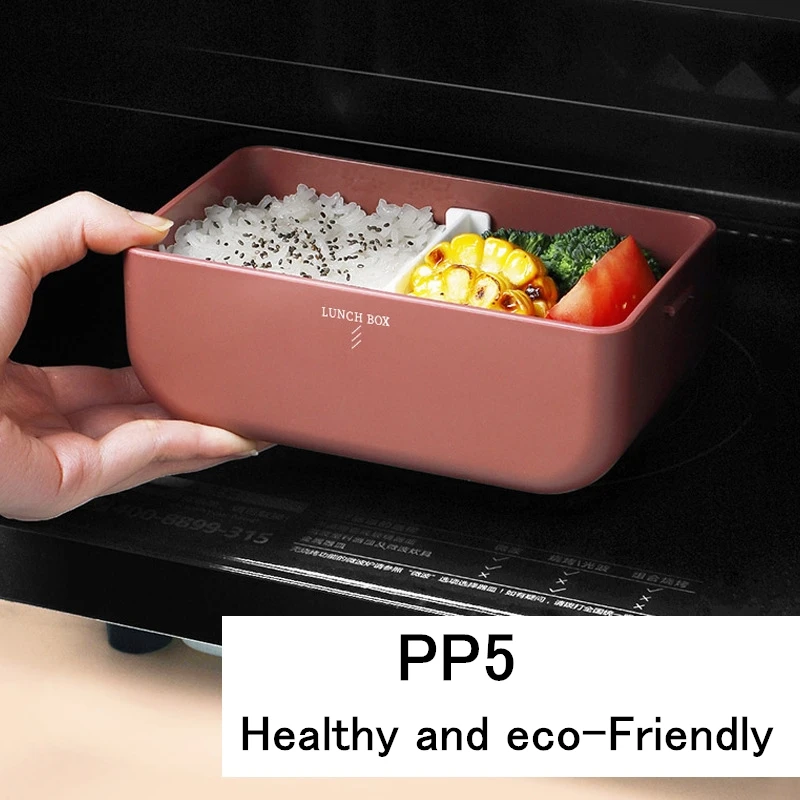 2 в 1 японский Коробки для обедов детей и взрослых микроволновая коробка eco friendly с