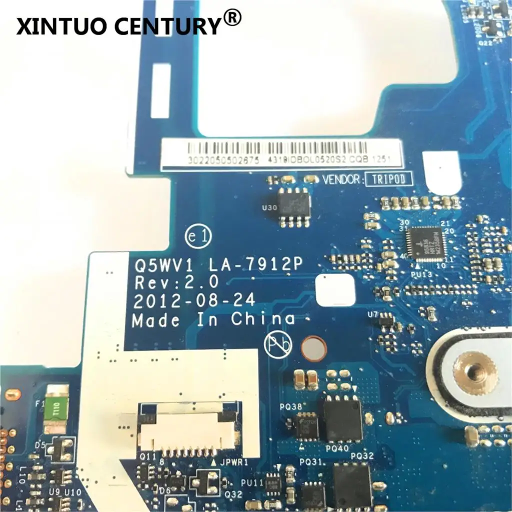 Q5WV1 LA-7912P motherboard for ACER V3-571G E1-571G V3-531 E1-531 notebook PGA989 GT630M GT640M DDR3 100% test OK | Компьютеры и офис
