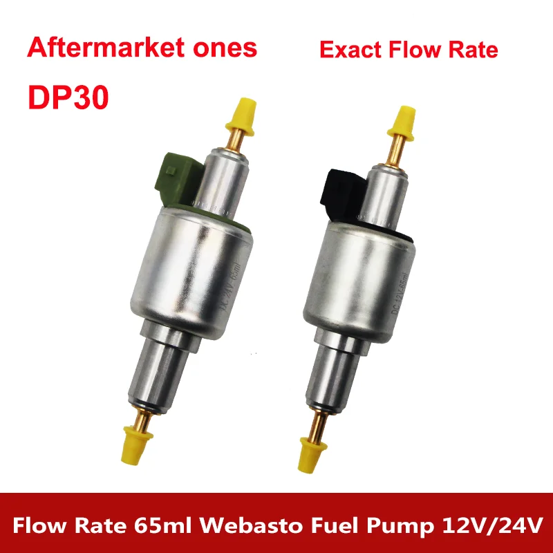 

12/24V 65ml DP30 Air Heater Oil Fuel Dosing Metering Pump 85106B 85105B For Webasto Air Top AT2000/S/ST AT3500 ST AT5000