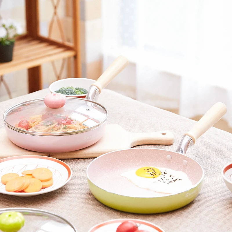 Сковорода антипригарный стейк блинное яйцо для завтрака газовая плита