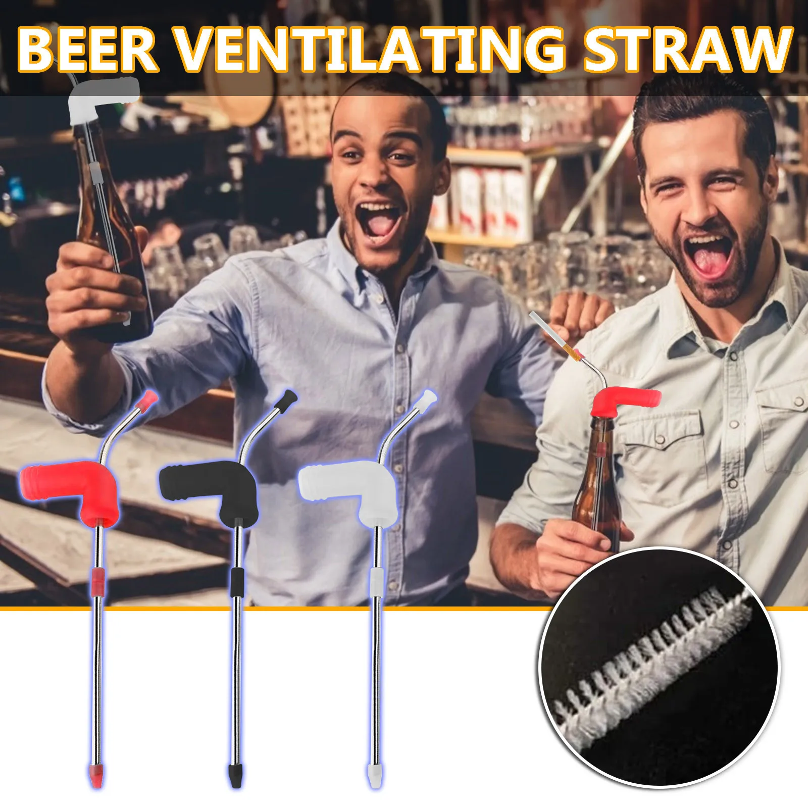 

Portable Beer Snorkel Beer Funnel Party Games Quick Drink Beer Bottle Funnel