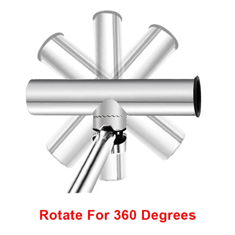 Кронштейн для удочки из нержавеющей стали 316 кронштейн с зажимом от 3/4 до 1 1/4 дюйма