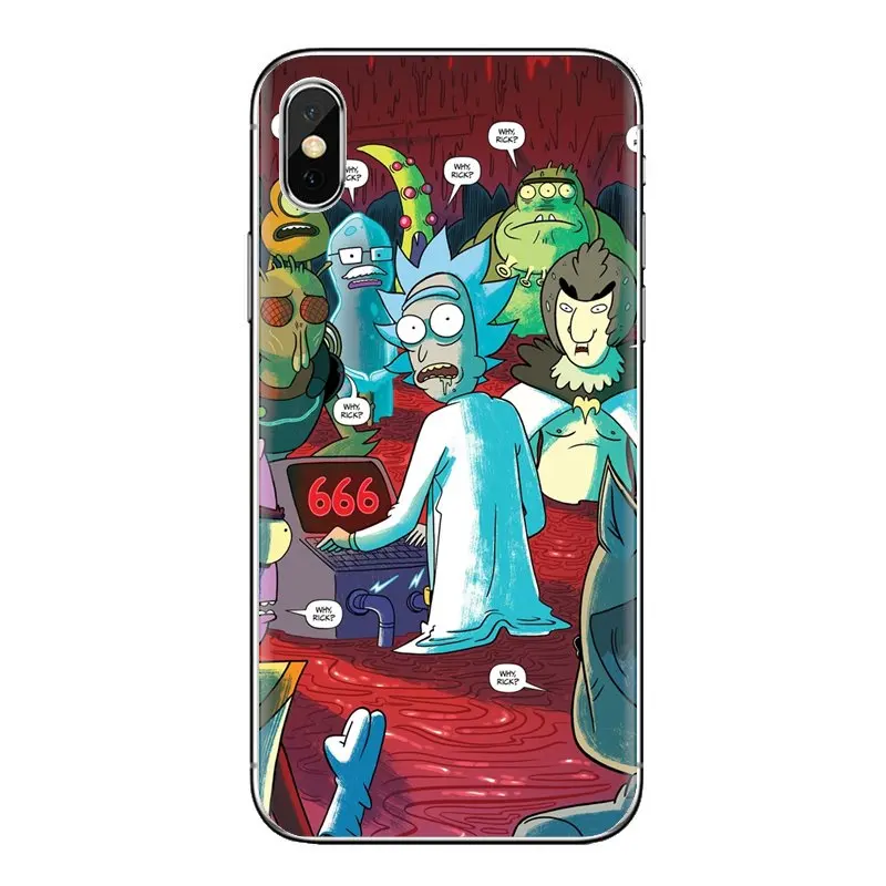 Mobile Phone Case Cover Rick and Morty Season 3 For Sony Xperia Z Z1 Z2 Z3 Z5 compact M2 M4 M5 E3 T3 XA Aqua LG G4 G5 G3 G2 Mini |