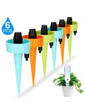 6pcs automatic watering garden supplies irrigation kits system houseplant spike for gardening plant potted auto drip