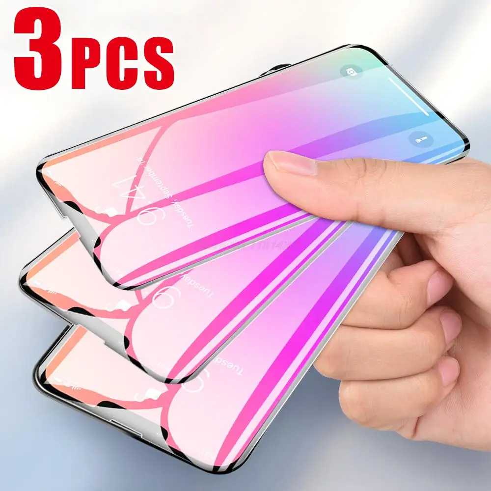 

Прозрачное Защитное стекло для экрана, пленка для iPhone 13, 12, 11 Pro Max, 13, 12 Mini с полным покрытием, закаленное стекло для iPhone XR, X, XS Max, 3 шт.