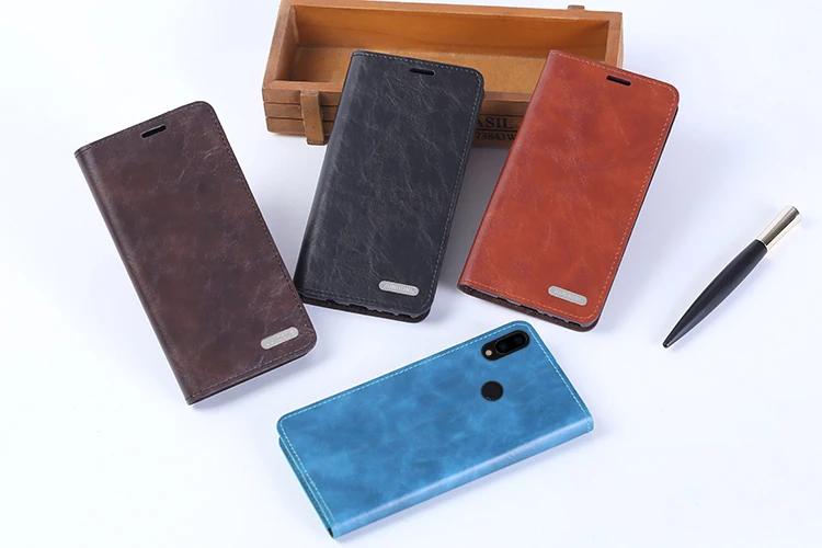 Флип-чехол для телефона для Xiaomi 5 5S 8 9 9T A1 A2 A3 lite max 3 Poco F1 масло воск кожаный чехол для Redmi 6 Note 7 7A 4 4X5 6A Pro Plus чехол