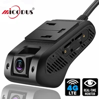 jc400p 4g car dash camera 1080p with live video streaming gps tracking remote monitoring car dvr camera recorder via app pc