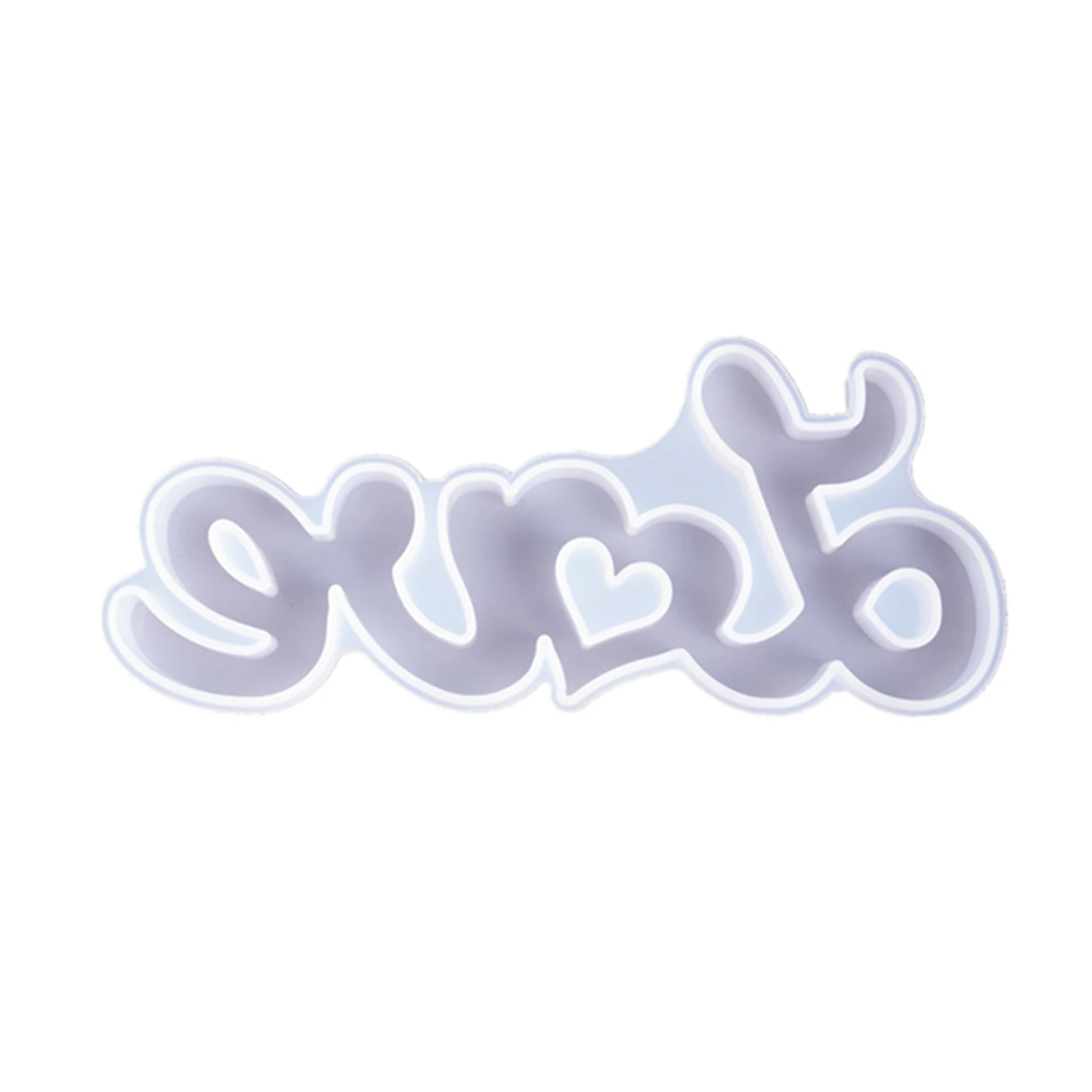 

Word Letter Style Silicone Mold Resin Casting Mold Mother's Day Epoxy Mould DIY Tools For Home DIY GHS99