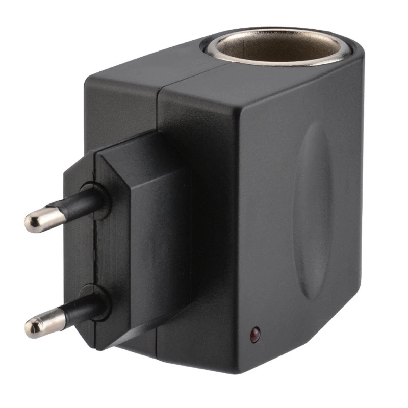 

Conveneint Car Cigarette Lighter Converter Socket AC 220V to DC 12V Adapter Plug for 6W Auto Appliances