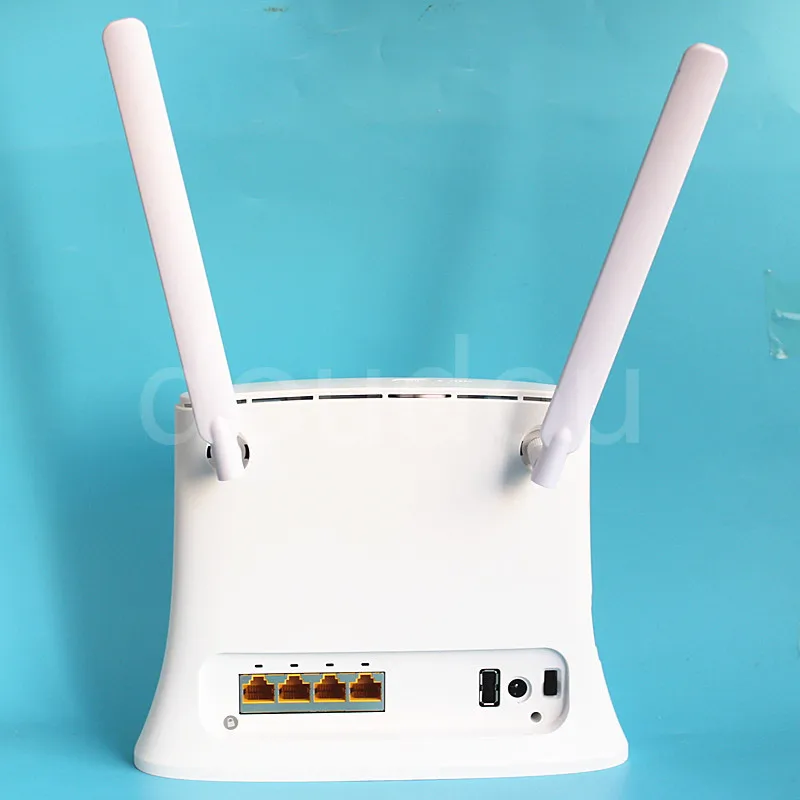 ZTE MF283 4G Lte Wireless CPE Router MF283U with 4g Antenna rj45 Port PK Huawei B593 E5186 B315 B310