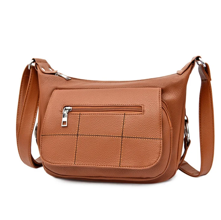 

Single shoulder cross-body bag women's new fashion spring and summer simple leisure bag diagonal cross women's bag