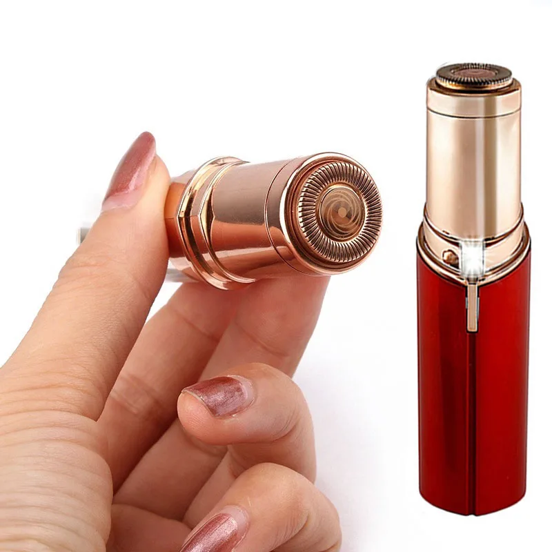 Профессиональный электрический триммер для бровей мини-эпилятор губ удаление