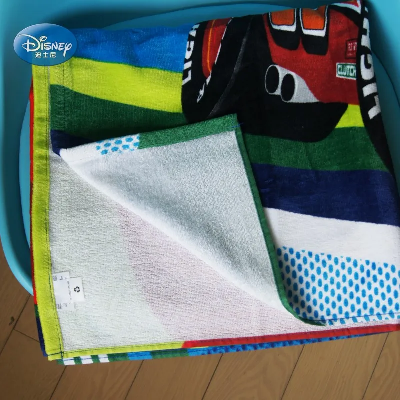 Disney/милое розовое летнее пляжное полотенце с Минни Маус И Микки из хлопка для детей, банное полотенце для девочек, 75x150 см