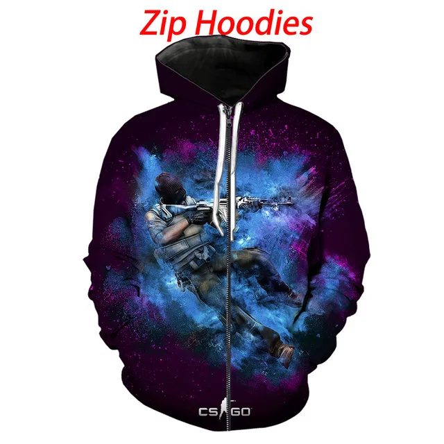 Cs go толстовка с 3d принтом Толстовка/футболка/Толстовка/брюки/рубашки поло