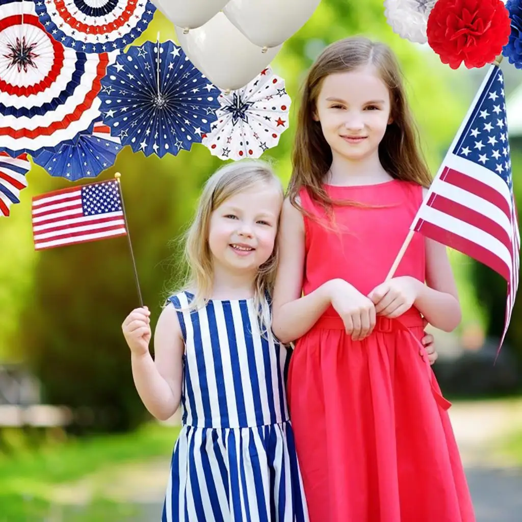 

Patriotic Party Decorations 4th of July American Flag Decorations Kit