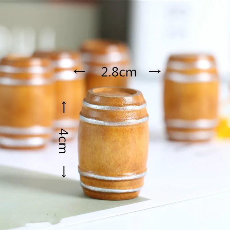 Деревянный кукольный домик миниатюрная фурнитура для кукольного домика пивной