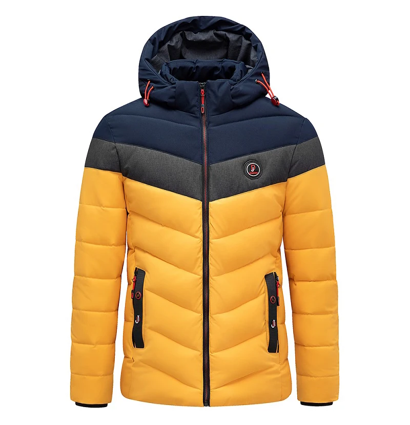 

Free shipping Men's Thick Waterproof Jacket Garment Windproof Autumn Winter 2021 new Men's winter padded clothes outdoor