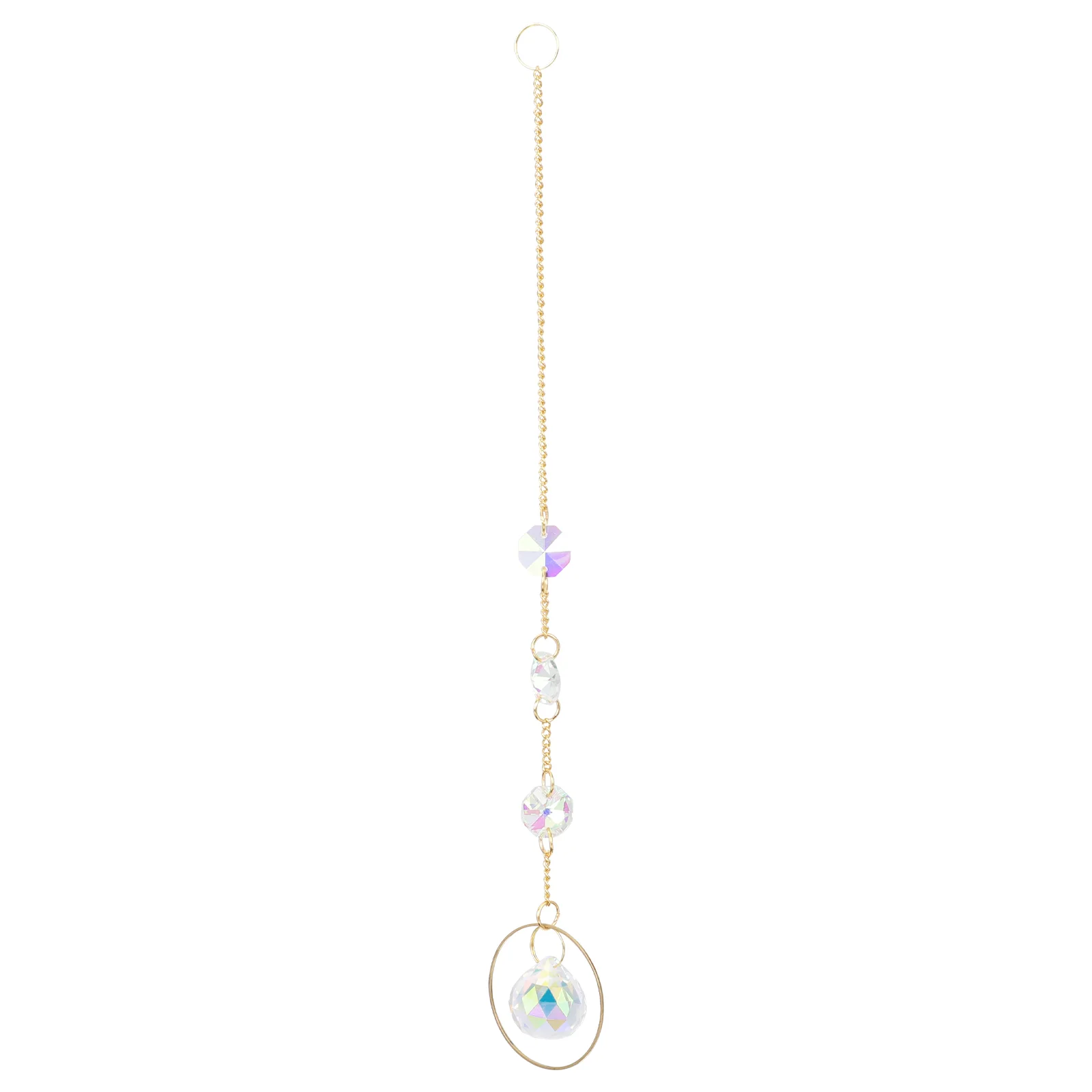 

1Pc Crystal Lamp Hanging Ornament Hanging Lamp Decor Home Light Adornment