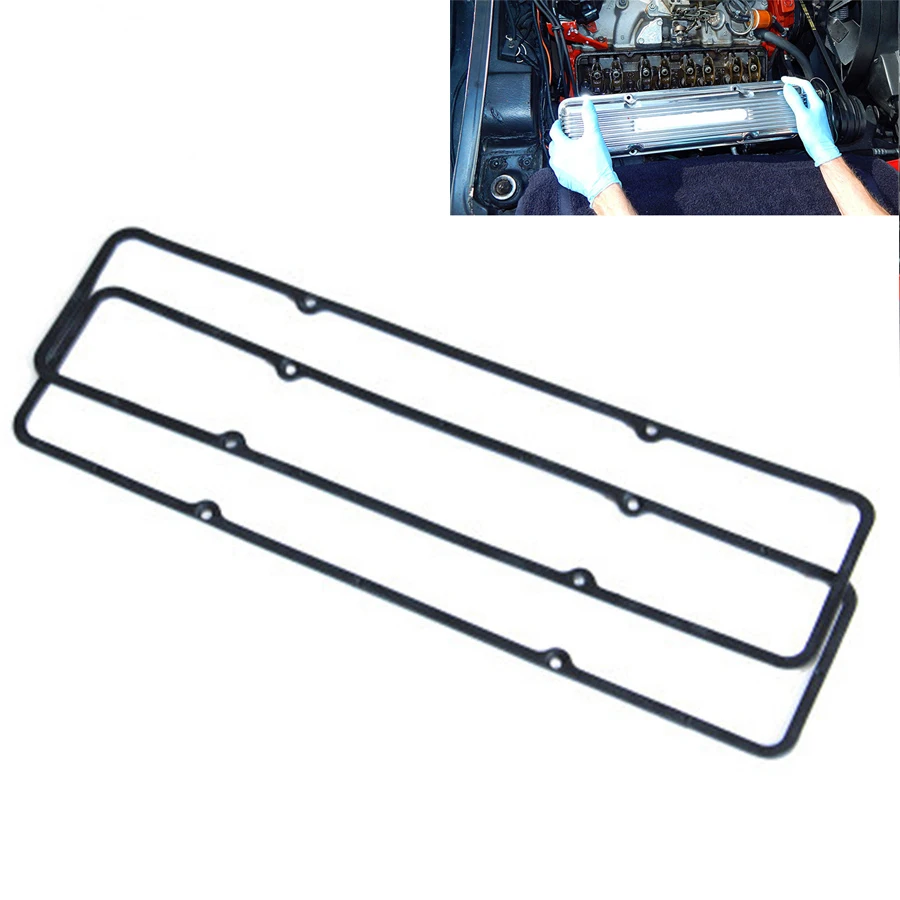 Valve cover Gasket Steel core Rubber Reusable for Small Block Chevy 283 305 327 350 High Quality | Автомобили и мотоциклы
