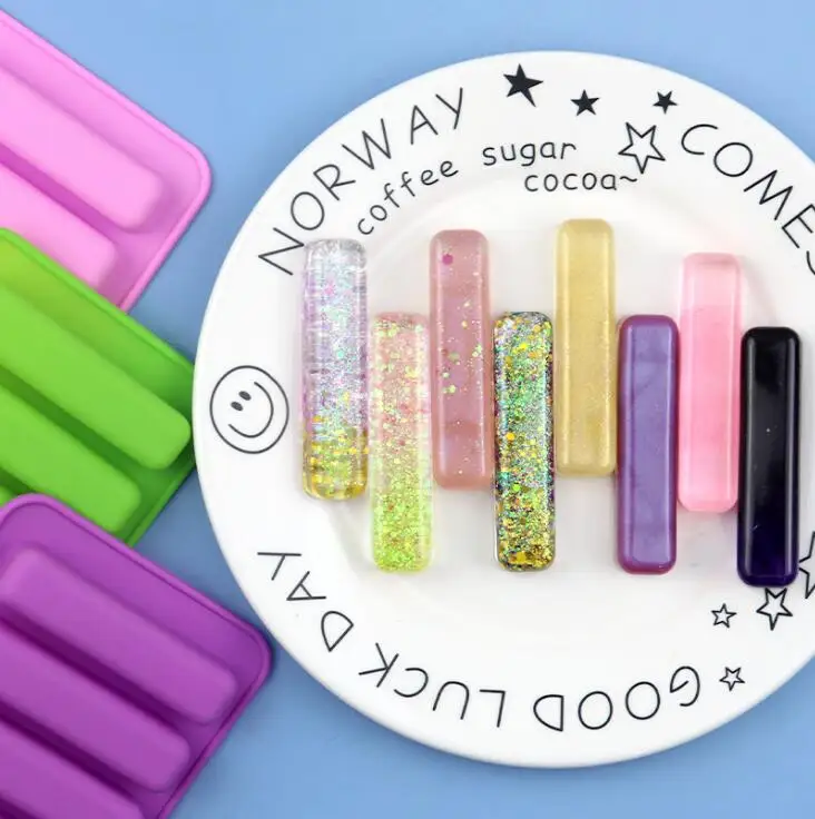 

QIQIPP Silicone products craft gifts 10 finger mold cake mold ice lattice jelly mold