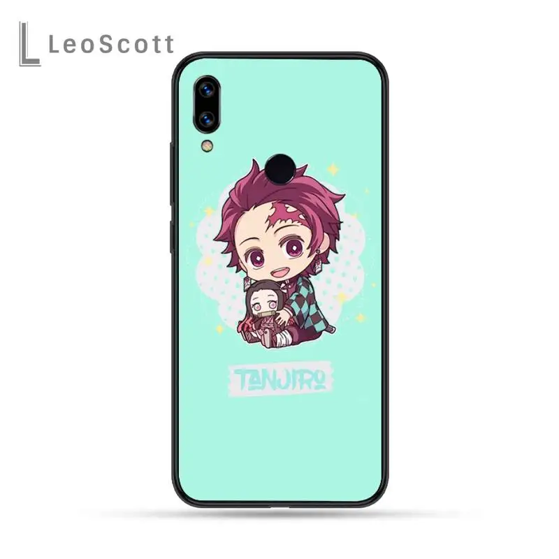 

Demon Slayer Kawaii Anime Phone Case For Xiaomi Redmi Note 4 4x 5 6 7 8 pro S2 PLUS 6A PRO