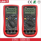 Справочная деталь UT61B UT61C UT61D UT61E автоматический ручной выбор диапазона Современный цифровой мультиметр Омметр Амперметр AC DC
