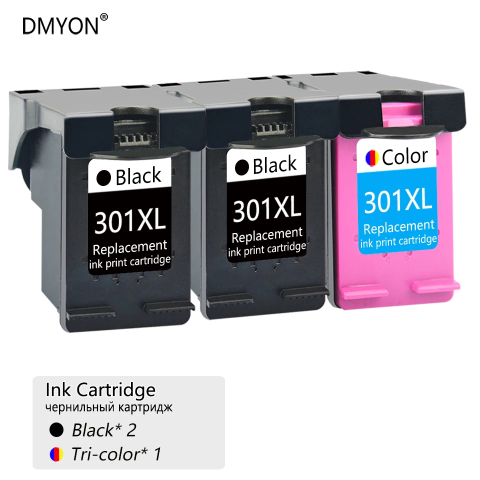 Картридж для принтера HP 301 XL Deskjet 1000 1050 1050A 2050A 3050 3054 3060 3510 3511 3512 4500 4501 4502|ink cartridge|deskjet