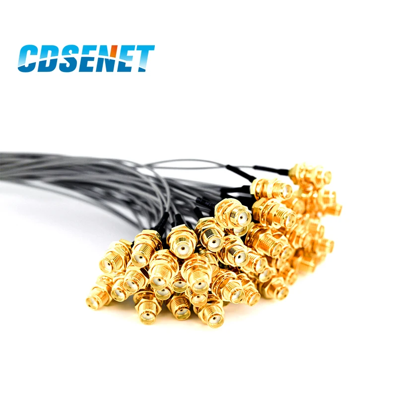 10pc/lot IPX Adaptor Extension Line 15cm XC-IPX-SMA UFL to RP SMA Connector Wifi Antenna Extension Cable