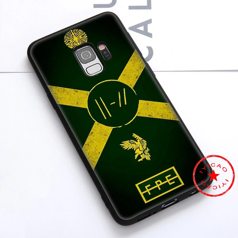IYICAO 21 Twenty One Pilots Soft Case for Samsung Galaxy S10e S10 S9 S8 Note 8 9 10 Plus S6 S7 Edge TPU |