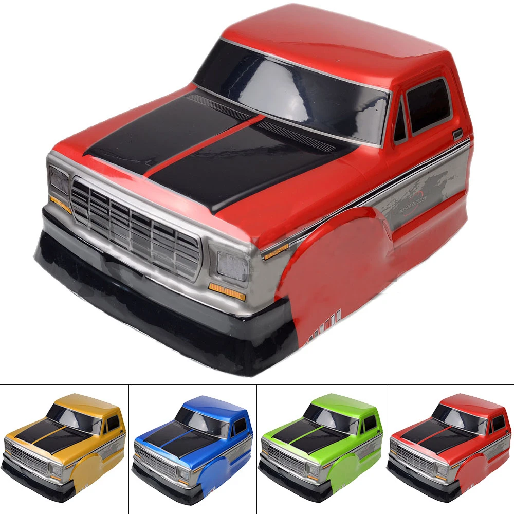 ПВХ полуприемник головка кузова оболочка автомобиля для 1/10 осевой SCX10 90046 TRX4 F150 MST