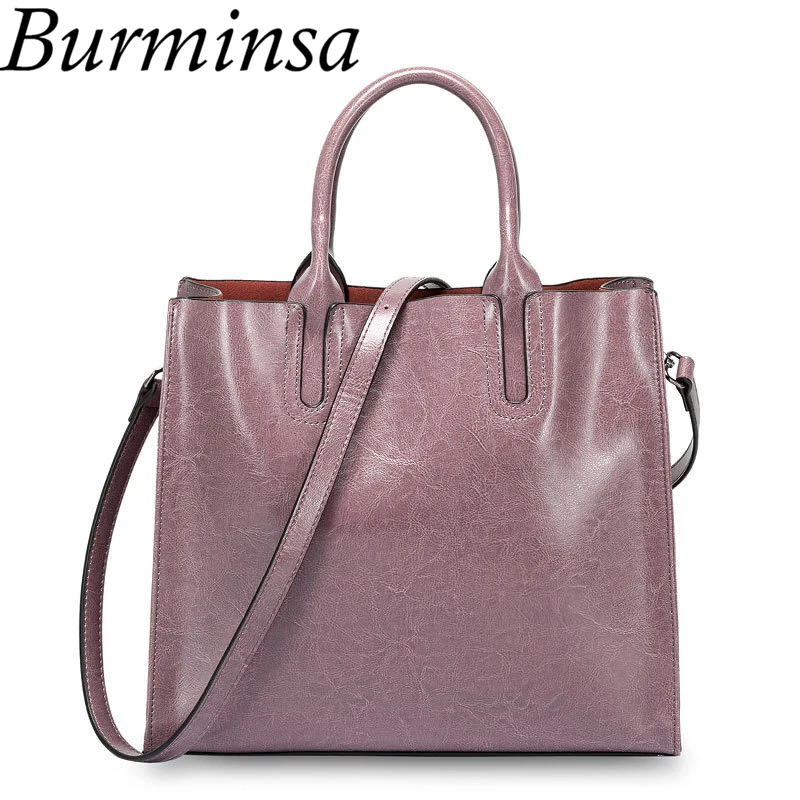 Винтажные большие дамские сумочки из натуральной кожи вместительные рабочие