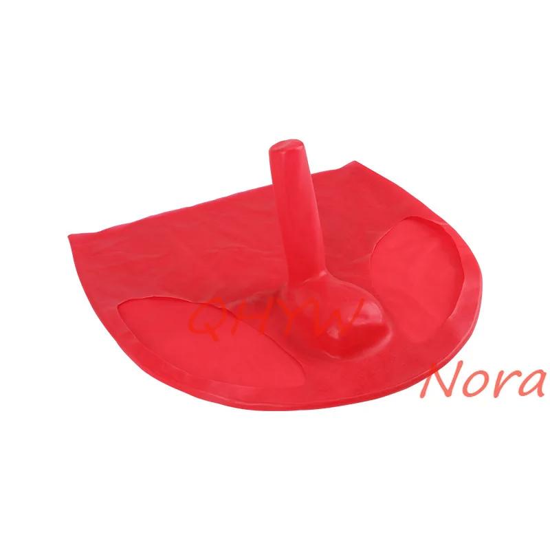 

Rubber Latex Men Sexy Panties Lingerie Latex Exotic Briefs with front condom one slice seamless