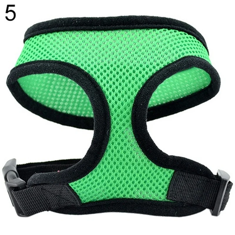 

1Pcs Adjustable Cat Dog Harness Vest Walking Lead Leash For Puppy Dogs Collar Polyester Mesh Harness For Dog Cat Pet Supllies
