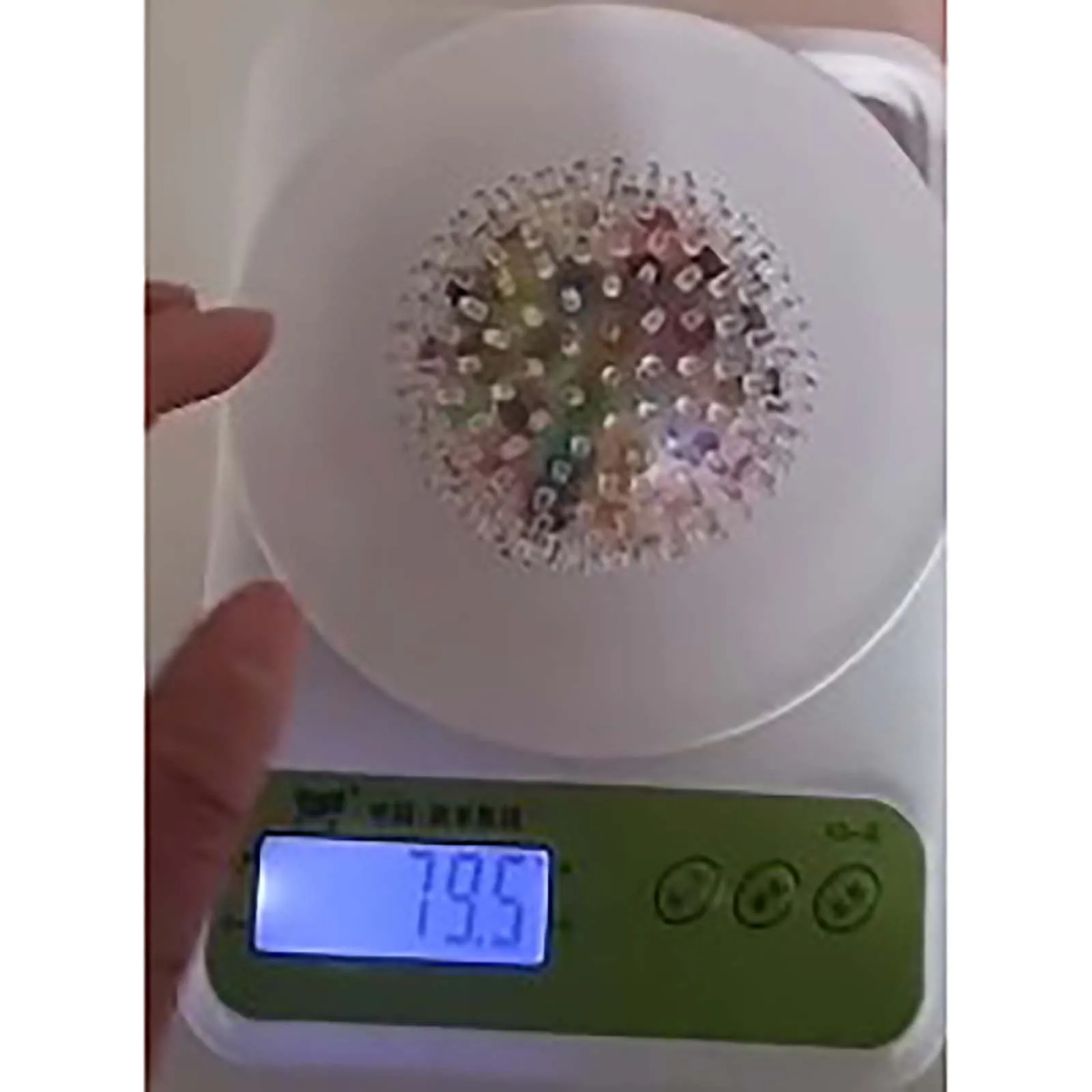 

Colorful Beads Ball Pressure Relief Toy Ball Tpr No Net Burr Vent Pressure 2ml Fidget Toys For Adults 18 For Children