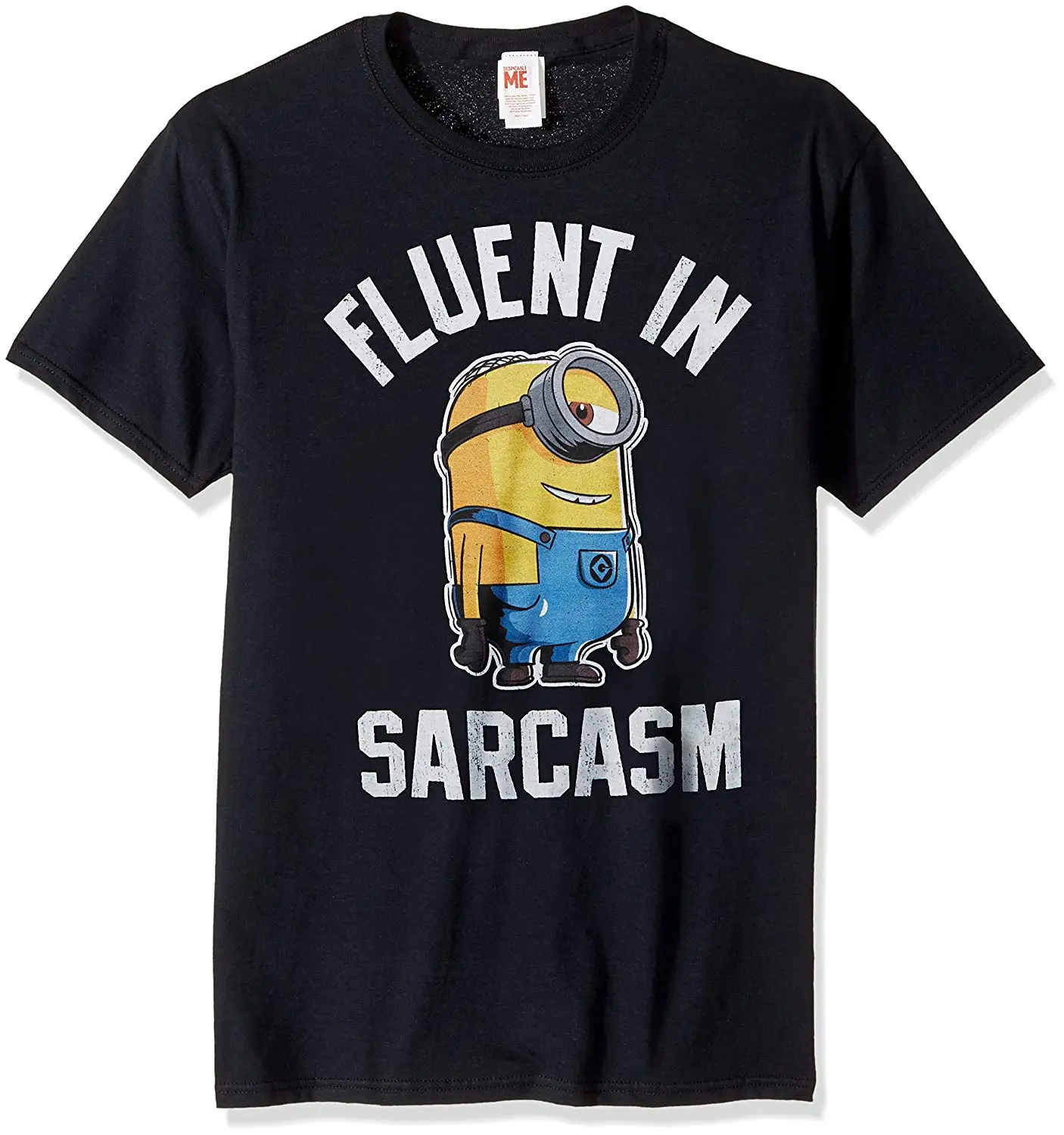 

FLUENT sarcasm fun pattern t-shirt in the stuart Rude Top Tee Round Neck