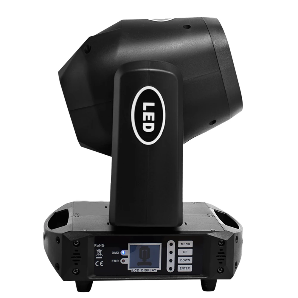 Lyre 100 Вт DMX-512 сценический светильник ing 100 Вт Светодиодный точечный светильник Профессиональный движущийся головной светильник с эффектом стробоскопа 14 каналов для клубной свадьбы