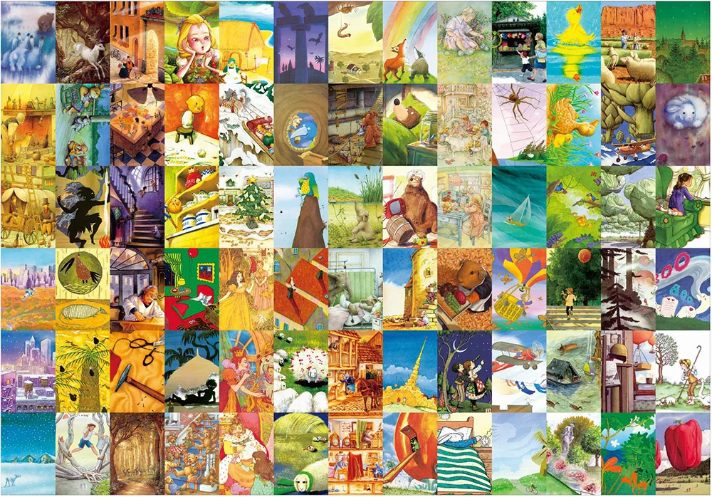 

Mini tell story Card Game deck 11- Serenity 78 Cards for Kids Education Gifts Family home Party Fun Board Game