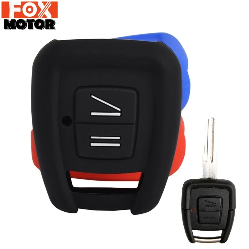 

Fit For Vauxhall Opel Holden Astra Zafira Vectra Tigra Omega Signum Frontera Silicone Case 2 Button Remote Car Key Fob Cover