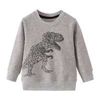 children sweatshirts cotton dinosaurs boys girls tees tops new 2019 autumn spring shirts for kids boys t shirts sport sweater