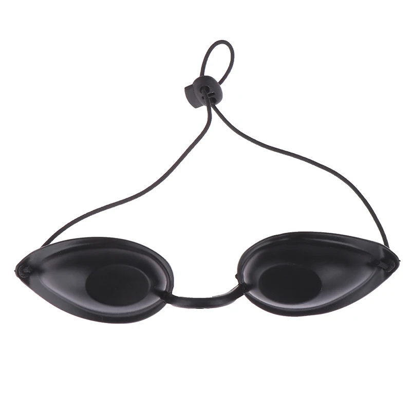 1 шт. мягкие очки для загара пляжные регулируемые УФ-очки защита глаз черные |