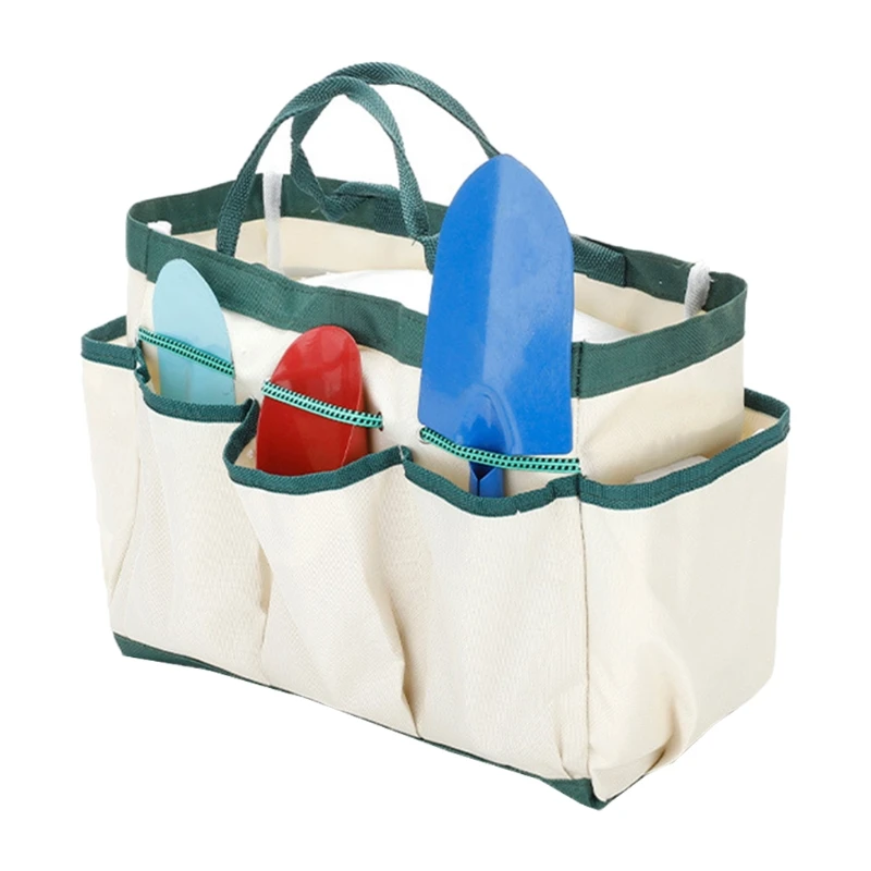 

Portable Gardening Tool Bag for Handy Tools Spray Bottles Gift for Gardening Enthusiasts High Load-bearing Capacity