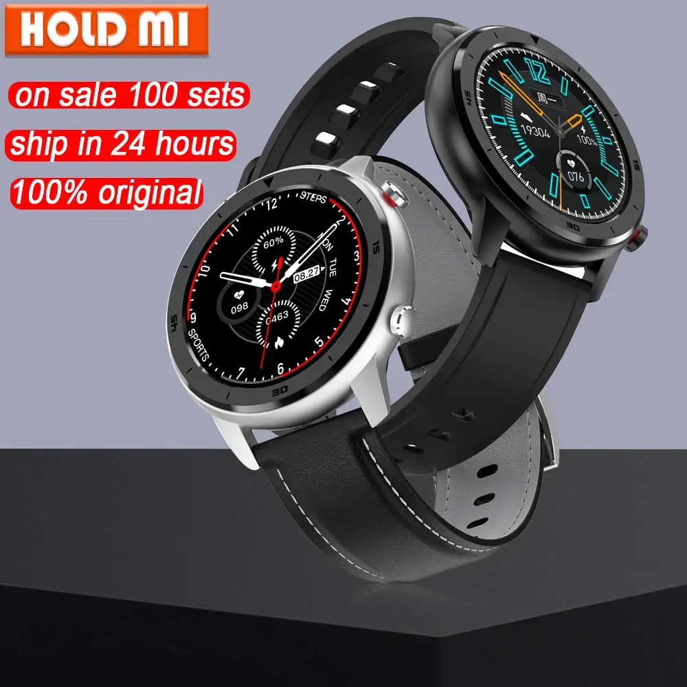 DT78 круглые Смарт-часы Smartwatch Браслет фитнес-трекер для мужчин и женщин IP68 водонепроницаемый Сенсорный экран для сердечного ритма монитор