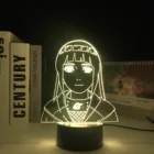 Фигурка аниме Hinata, новейшие ночные светильники, 3D иллюзия, Настольные светильники, 7 цветов, изменение USB, сенсорное действие, подарки для детей на день рождения