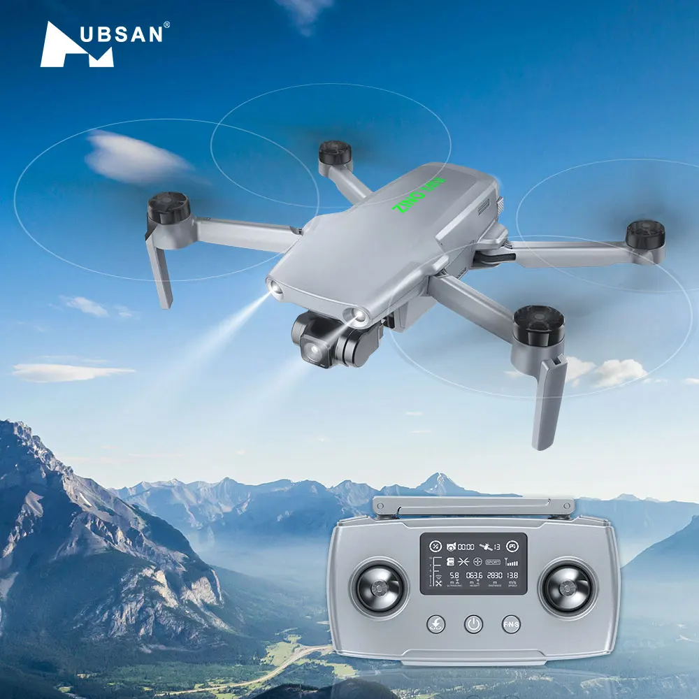 

Квадрокоптер Hubsan ZINO Mini PRO, 249 ГГц, GPS, 10 км, FPV, 4K, 30 кадров/с