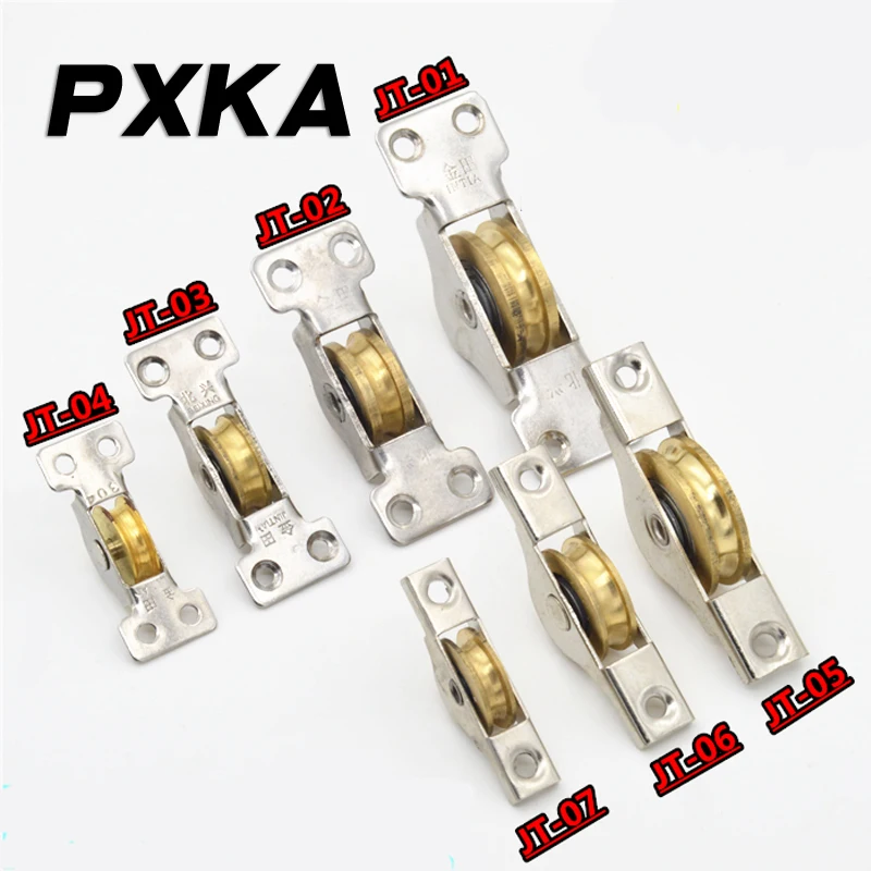 Бесплатная доставка ухудшение подшипника из нержавеющей стали раздвижная дверь