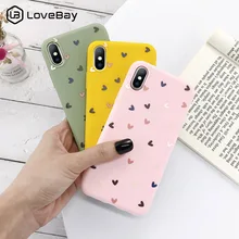 Lovebay силиконовый чехол для телефона с сердечком для iPhone 11 Pro X XR XS Max 7 8 6 6s Plus 5 5S SE карамельный цвет оболочка мягкая ТПУ задняя крышка Lovebay силиконовый чехол для телефона с сердечком для iPhone 11 Pro X XR XS Max 7 8 6 6s Plus 5 5S SE карамельный цвет оболочка мягкая ТПУ задняя крышка