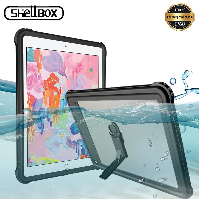 Водонепроницаемый чехол Shellbox для Apple iPad Pro 10 5 11 9 7 дюймов 2017 2018 силиконовый