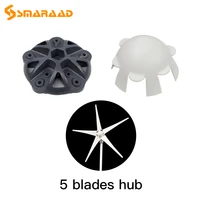 smaraad 3 blades 5 blades 6 blades horizontal wind turbine hub and hood nylon vover high quality accessories for diy generator