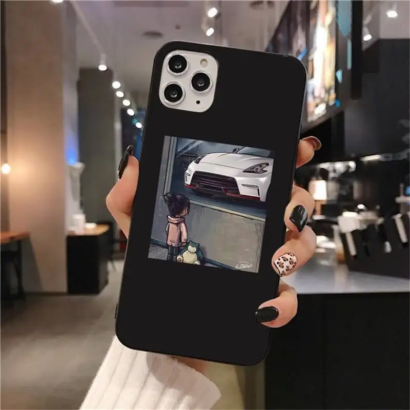 yjzfdyrm jdm cool car soft phone case cover for iphone 11 pro xs max 8 7 6 6s plus x 5s se 2020 xr case free global shipping